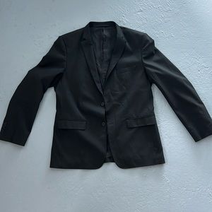 Black suit jacket blazer